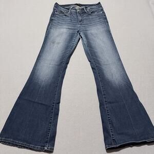 Buckle Black Fit No. 53 Flare Jeans Blue Denim Stretch Bootcut Y2K Retro 27x30